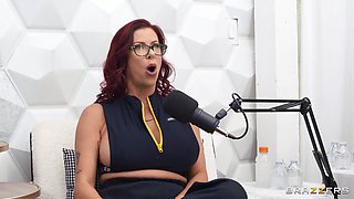 The Brazzers Podcast Episode 2 with Interracial Threesome starring Alexis Fawx, Damion Dayski, Cheerleader Kait