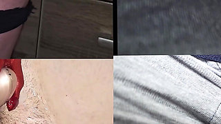 Split Screen Fucking Compilation with German 4K