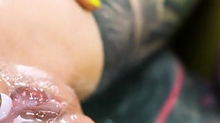 Serpienta Gets Her Asshole Filled with Cum, Compliments of Anuskatzz and Illuz