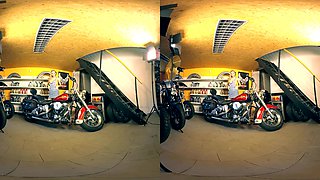 205 - Kate - Solo Model Striptease In Garage - Sexlikereal