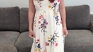 A Redhead in a Dress
