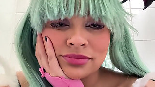Public Toilet Farts at Cosplay Con - Gassy BBW in Cosplay