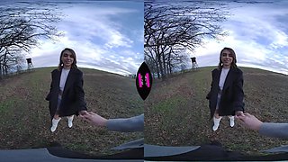 Amazed Elena Vedem Enjoys Sex In The Car