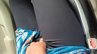 Office Manager Enjoying Hot Romance with Married Colleague Inside Car Part 1