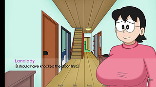 Naughty Nobita doing bang bang