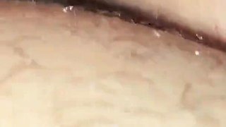 Horny Chubby Ass Wife Getting Massive Creampie - Real Amateur Homemade Couple Doggystyle Sex