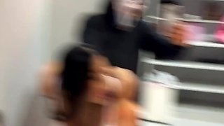 a thief in a mask looking for big tits and horney latine pussy