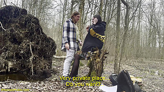 Beauty Busty Teen Gets Fucked in the Forest