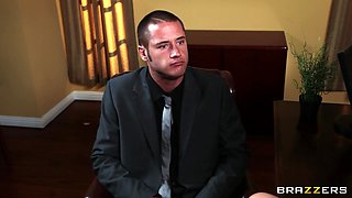 Secretary Switch With Danny Mountain, Sarah Vandella - Brazzers