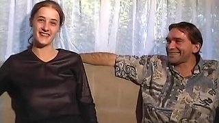 French couple interviewed before making a hot sex tape