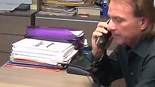Secretary Seduces Her Boss to Fuck on the Desk.