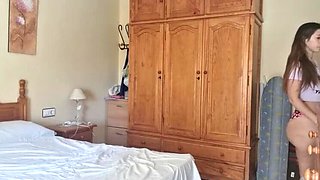 Hidden Cam Blonde Latina Teen with Big Ass Doggystyle Homemade