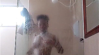 The Saying Is Do Not Drop the Soap but Ebony Goddess in the Shower Fucking Dropped the Dildo Toy - Mastermeat1