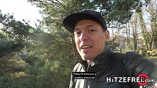 Candy Alexa got boned by Andy Star in an abandoned airport hangar! - Hitzefrei
