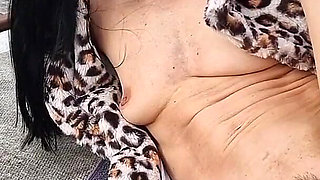 Outdoors Naked Gaping Pussy Close up