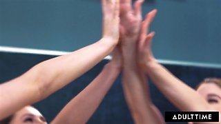 Korean teen Elle Lee masturbates and reaches orgasm solo video