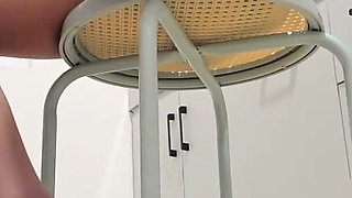 Sexy Legs in Nylon Pantyhose and Pumps Worship - Live Stream