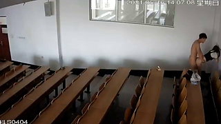 Chinese university classroom fuck