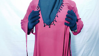 Indian beautiful hijabi Muslim couple thirsty for sex