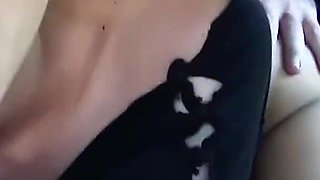 Beautiful Alt Teen Can't Afford Her Taxi Ride and Offers Her Tight Pussy as Payment Instead