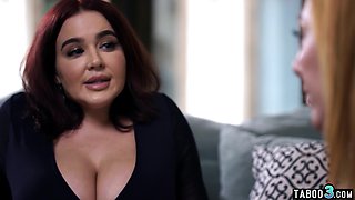 BIG BEAUTIFUL WOMAN mommy kept buxom neighbors mouth shut