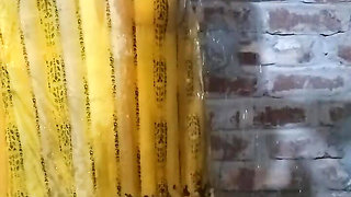 Bangladeshi girl shower  in bathroom
