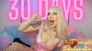30 Days Mtf Complete Transformation - Slut Training - Crossdressing - Bimbofication - Femdom POV