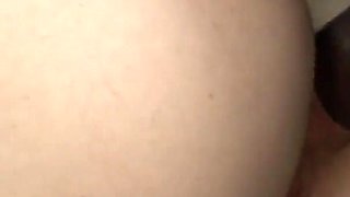 Sensational brunette gets oiled and banged by BBC