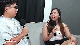 Asian Babe Shows How To Please Your Partner - Cum In Mouth & Eye Contact