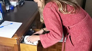 Anna Jones – Panty Thief Son Needs Sex Education