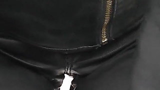 Bound to the Fuck Machine in a Cock Cage, Swallowing a Stranger's Cum, Lady Victoria Valente