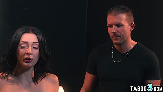 Big boobed whore has to prove her loyalty