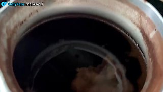 My Brother's Girlfriend Wants Breakfast But I Give Her My Cock Instead - Amateur MILF Creampie Fucking