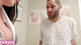 He had appointment with a nurse and she offerred him just a treatment