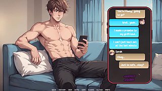 Visual novel, club, 3d animation