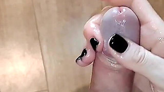 Educational Penis Head Polishing Massage Male POV XXX