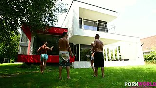 Group Sex Extreme Triple Penetration Done Right