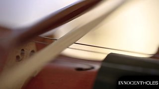 Horny Student Alexis Brill Gets Fucked By Her Violin Teacher