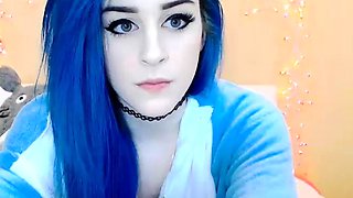 Emo Teen Becka Solo Webcam Masturbation Porn