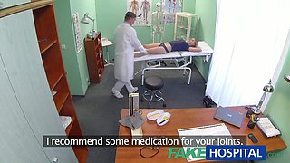Perv doctor licks and fucks my pussy in the hospital - Violette Pure