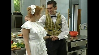 Cute Domestic Worker with Beautiful Boobs Is Seduced by Butler