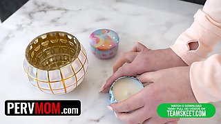 Pervmom - crazy stepmom Kit Mercer gives stepson sexual prizes for helping in household errands