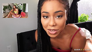 Kira And Paige's Flirty Video Chat With Kira Noir, Paige Owens - Brazzers