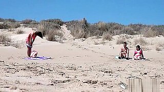 Swingers sex on the beach