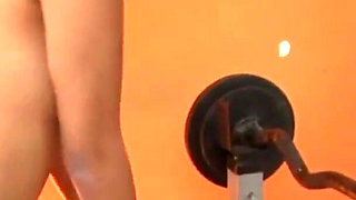 Gym and sex with horny Asian