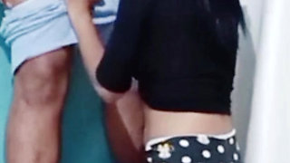 Skinny 20-year-old with no experience sucking cock and then I lick his ass