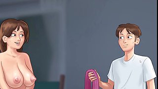 Summer saga fun with Proxy and steamy cartoon action