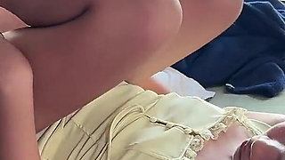 Cute 18yo Asian Get Fucked by a Big White Dick