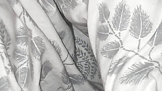 Step mom handjob step son dick in bed after the first time
