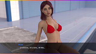 Lust Theory Season 1 - Alex Cummed Inside the Swimming Pool Just by Pressing Nadia's Cute Breast